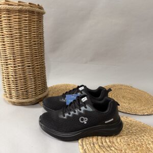 Tenis negra juvenil unisex