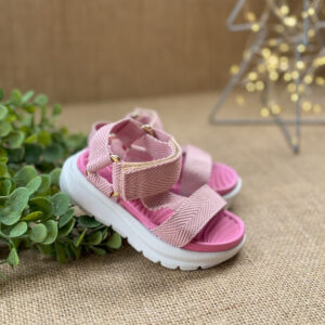 sandalia de tiras de velcro