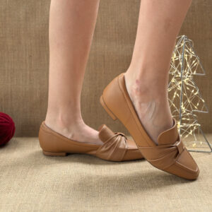 zapato bajo camel